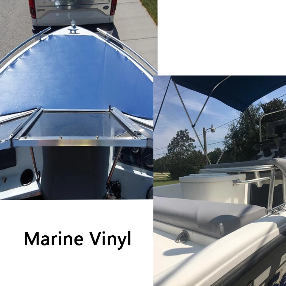 Auto Boat Seat Cover Marine Waterproof Vinyl Fabrics By the Yard Outdoor Leather - Image 2 of 4