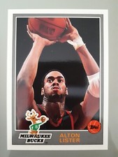1992-93 Topps Archives 1981 Alton Lister Rookie #17 Milwaukee Bucks NBA Lesen!
