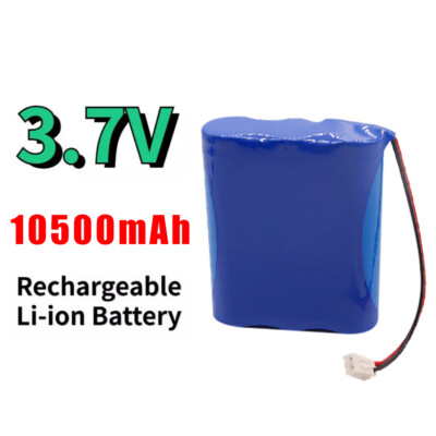 3,7 V 9600 mAh Lithium Ionen große Kapazität Austausch Akku XH 2,54 Anschluss