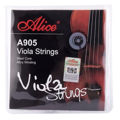 Alice A905 Viola Strings Set Ni-Fe Winding Steel Core 1st-4th Full Set ...