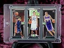 Pietrus Pavlovic Zarko 2003 Topps Rookie Matrix RC Warriors Jazz Suns Jersey SP