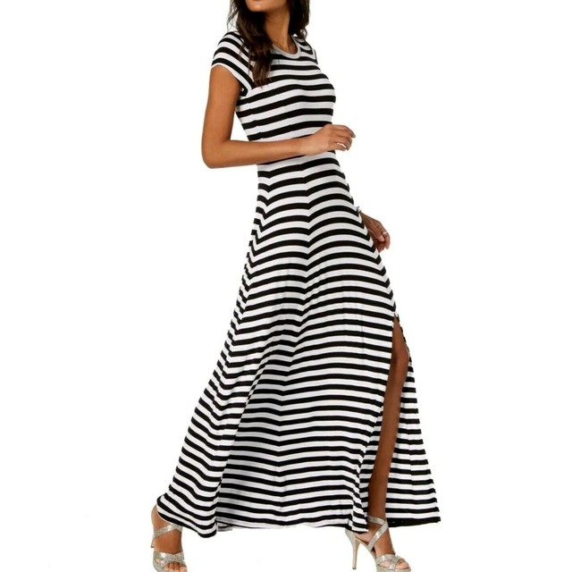 michael kors blue and white dress