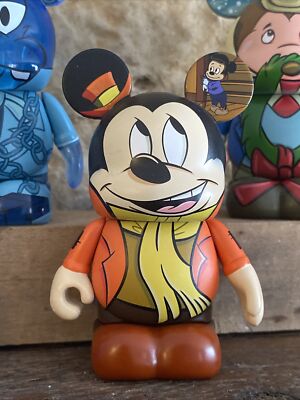 Disney Vinylmation Mickey's Christmas Carol Series Set Lot Of 6