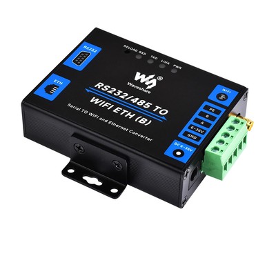 3X( RS232/485 zu WLAN und Ethernet, Serieller Ethernet-Zu-WLAN-Konverter in7403