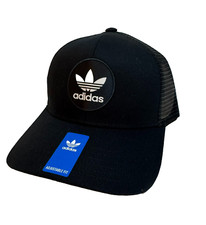 Adidas Originals Tonal Circle Trucker Mesh Adjustable Snapback Cap Hat - New