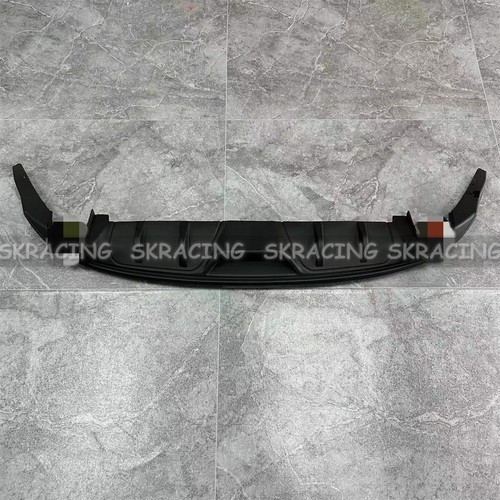 Fits Mazda 3 AXELA Sedan 2014-2018 Rear Lip Bumper Diffuser ABS Matte Black - Picture 7 of 16