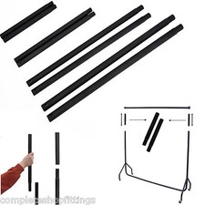 EXTENSION POLES FOR GARMENT CLOTHES RAIL HEAVY DUTY COMES IN PAIR