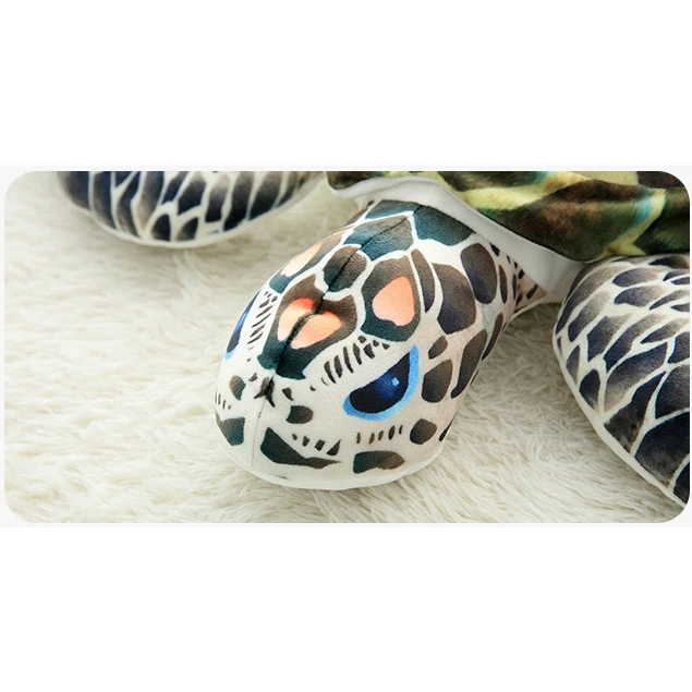 Design Creative Decorative Realistic 3D Fish Turtle Cushion Pillow Gift Soft Toy - Image 4 of 4