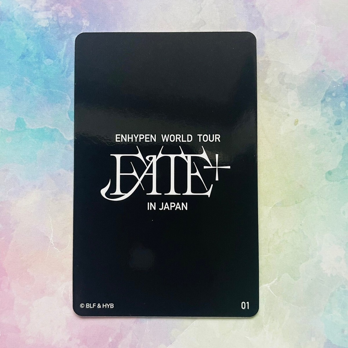 ENHYPEN FATE＋ PLUS WORLD TOUR JAPAN Trading Card EN- MD Photo