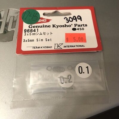 ハル④ Vintage KYOSHO 96641 3.5mm Sim Set RC Radio Controlled Part NEW | eBay