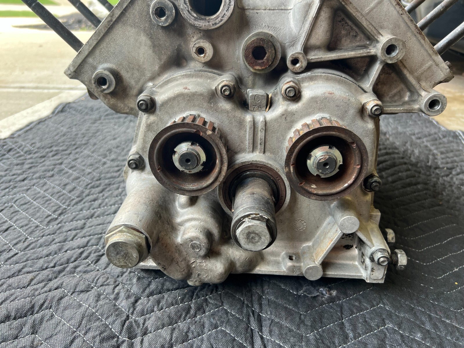 ferrari 308 or mondial engine motor block crankcase 115540 , make offer