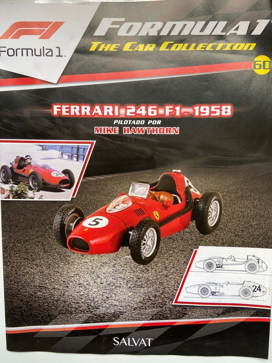 MIKE HAWTHORN FERRARI 246 F1 1958 (SCALE 1:43) FORMULA 1 CAR