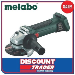 METABO 18 Volt 125mm Cordless Angle Grinder Bare Tool
