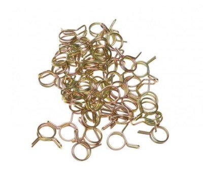 10 Morsetti Tubo Flessibile Tubo Benzina ø7,4 Mm Per Simson MZ - Foto 4