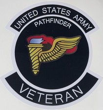Us Army Pathfinder Veteran Sticker Waterproof D411