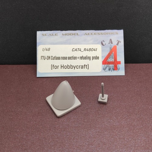 F7U-3/3M Cutlass nose section+refueling probe for Hobbycraft 1/48 CAT4 R48041 - Picture 7 of 12