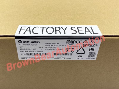 In Stock Newest In Box Original AB 2711P-T15C21D8S PanelView Plus 1500