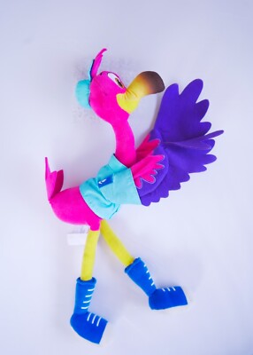Disney Store Junior T.O.T.S Plush FREDDY Flamingo Bird Tots 20'' Baby Delivery Jr
