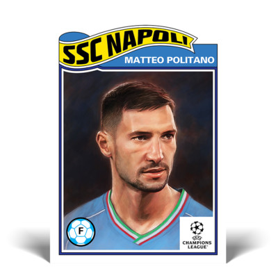 Topps UCL Living Set - Card 653 - Matteo Politano - SSC Napoli