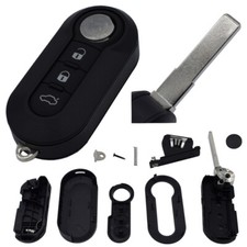 Klapp Schlüssel Gehäuse passend für Fiat 500 Doblo Ducato Panda Punto Peugeot