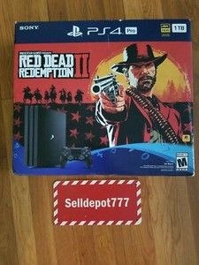 New Red Dead Redemption 2 Ps4 Pro Bundle 1tb Rdr2 Cover Only Ebay