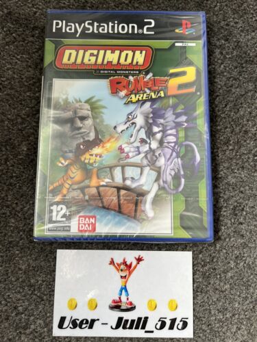 Playstation 2 Game - Digimon: Rumble Arena 2 (Superb Sealed Condition) UK PAL - 第 1/6 張圖片