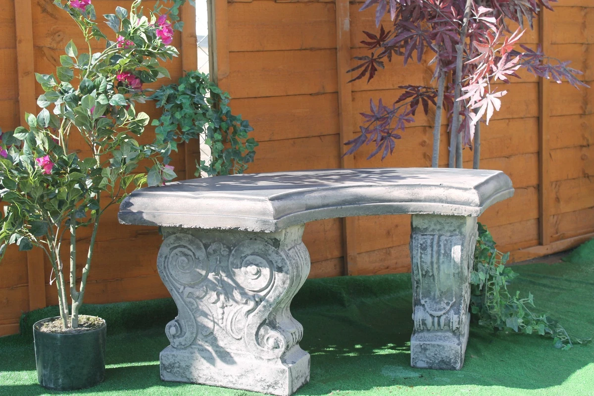 Stone 2024 patio bench