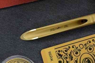 RARE Microtech TAC-P PVD “Ltd Ed. Continental Hotel Gold Spike” w