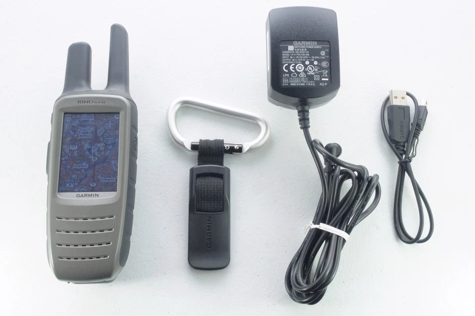 Garmin RINO 655t GPS Radio w/ TOPO U.S. 24K Maps Upgrade Choose Two Regions! - Image 2 of 4