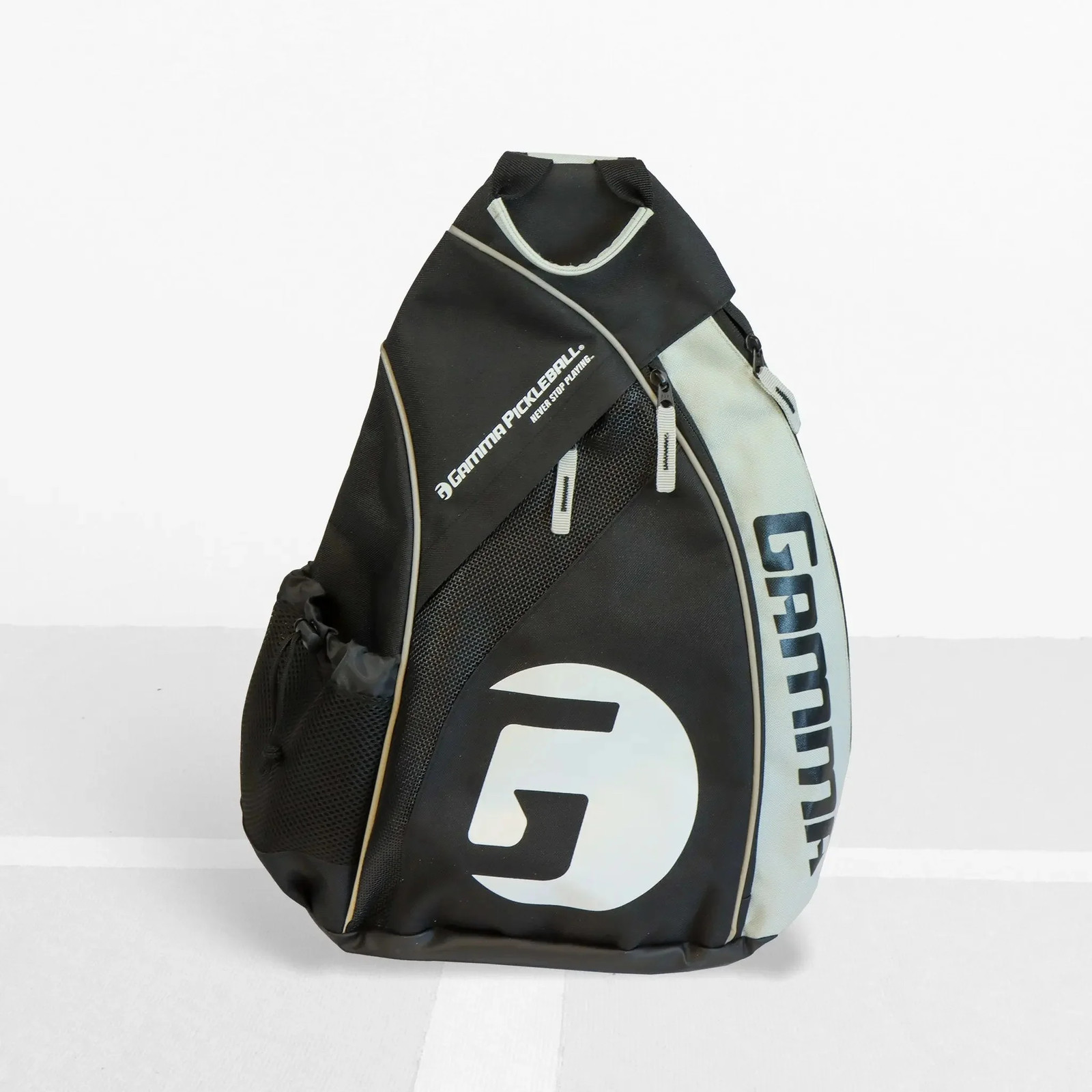 Gamma Pickleball Sling Bag Black White Grey Storage 6790₽
