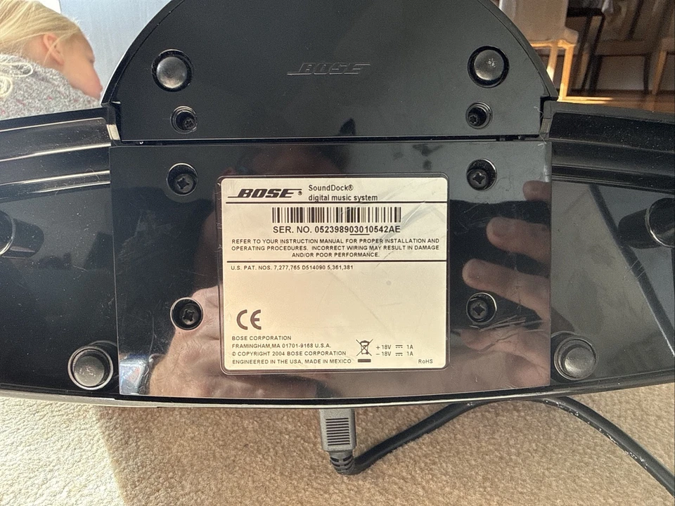 Bose SoundDock Digital Music System Series 1 mit Ladekabel u. Lightning Adapter  - Bild 3 von 4