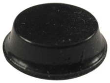 1pc Bumper / Feet, Stick On, Pack 24, Adhesive, 3.5 mm, 12.7 mm, Round, Bla