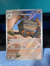 Pokémon TCG Crustle Illustration Rare Black Bolt 130/086 on eBay