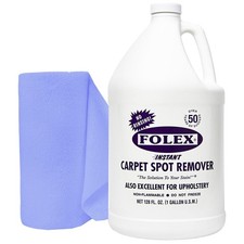 FOLEX Instant Carpet Spot Remover 128 oz - Powerful Stain Cleaner for Upholstery