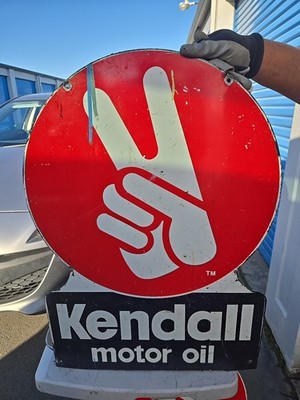 Kendall Motor Oil Metal Sign