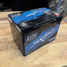 Used Skar Audio 12v 65ah Agm High Performance Car Audio Battery Sk-batt65ah Used Skar Audio 12v 65ah Agm High Performance Car Audio Battery Sk-batt65ah