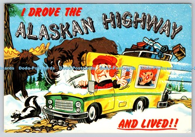 D323367 Alaskan Highway. Die weltberühmte Alaska Highway Reise. Polarkreis Ent