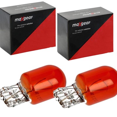 20x MAXGEAR GLASSOCKELLAMPE WY21W GLÜHLAMPEN 12V 21W W3X16D | 78-0047SET