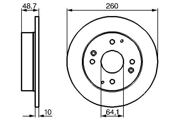 Bosch Discofreno 0 986 478 172 - Immagine 2