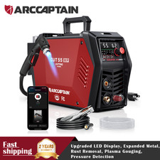 ARCCAPTAIN 55Amp Plasma Cutter Blowback Non-HF Pilot Arc Plasma Cutting Machine