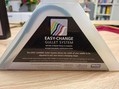 3 Stück Kopfeisen easy Change für Wintec und mehr schwarz & grün 