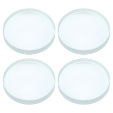 Double Convex Lens, -100mm Focal Length 50mm 1.97" Dia. Glass Lens, 4 Pcs