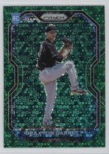 2021 Panini Prizm Tier II Green Donut Circle Prizm Braxton Garrett #121 1pf0