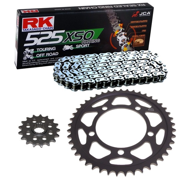 Kettensatz Suzuki GSR 600 06-10 Kette RK 525 XSO 114 Offen 16/48-image