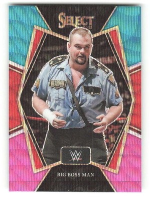2022 Panini Select WWE Tri-Color Prizms #197 Big Boss Man Premier Level