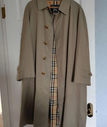 Burberry Trench Coat Nova Check 94 175 Taglia Uomo #EB ZHA
