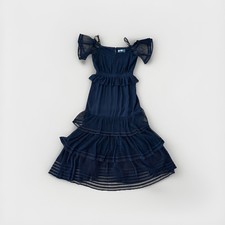 Three Floor Goth Whimsigoth Maxi Dress Recencycore Victorian Dark Fairy  XXS