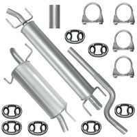 Auspuffanlage SchalldäMpferset Auspuff FüR Opel Astra G 2 II 1.6 1.8 SchräGheck