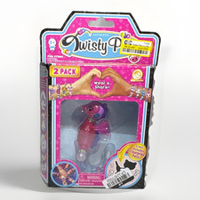 Twisty Petz Wearable Animal Charm Bracelet 2 Pack Pink Girls No Stone