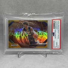 2024 Prizm Draft Picks Ja Morant Fireworks Gold Prizm /10 PSA 10 Grizzlies